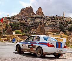Kapadokya'da  Otomobil Rallisi Başladı