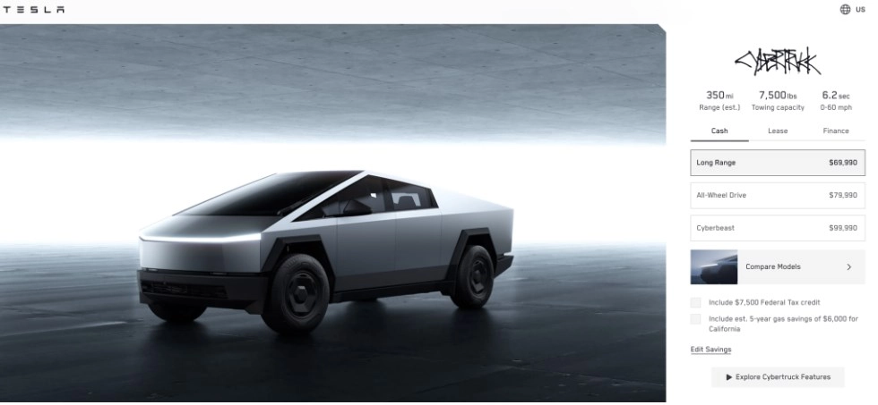 Tesla'dan Cybertruck RWD hamlesi: Daha az özellik, daha fazla menzil